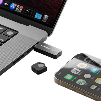 Флеш-накопитель MOVE SPEED 64 ГБ USB 2.0, поддержка подачи заявок, подключение и использование без установки драйверов, стабильное чтение и запись, помощь в корпоративных тендерах, серия Black Knight.