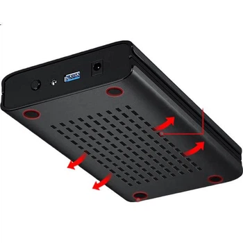Корпус DM HD035 внешний для HDD/SSD 3.5", USB 3.0, SATA3
