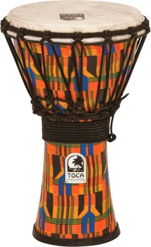 Джембе Toca Freestyle Rope Tuned SFDJ-7K 7" Kente Cloth (RG-TO803211)