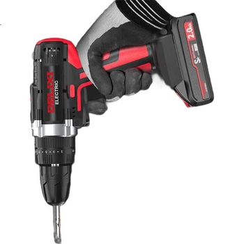 DELIXI ELECTRIC 12V Бездротова літієва електрична викрутка-дриль Побутова акумуляторна викрутка Ремонтний інструмент для складання