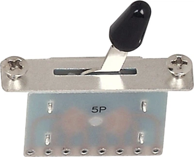 Перемикач 5-позиційний Partsland Switch 5-Way Strat Style Black (RG-943101)