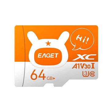 Карта пам'яті EAGET microSDXC 64GB UHS-I U3 V30 (A1V30I)