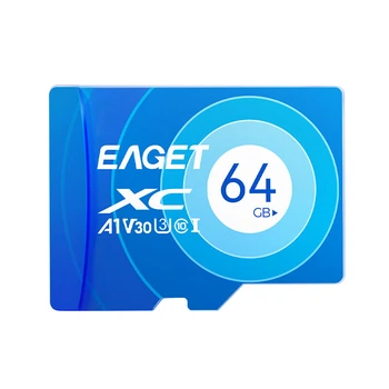 Карта пам'яті EAGET microSDXC 64GB UHS-I U3 V30 Class 10 Business
