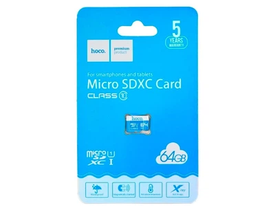 Карта пам яті Hoco TF ultra-high-speed surveillance camera memory card(64GB)