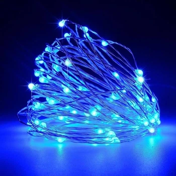 Гірлянда "Роса" 30 LED, біла, 3 м, на батарейках (9133-002)