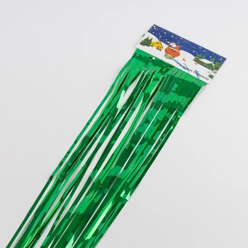 Дождик на елку новогодний, зеленый, 1 м (9254-003)