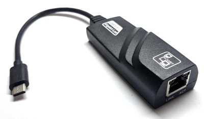USB‑C/Type‑C → LAN адаптер RJ45, мережева карта 1 Гбіт/с (USB to Ethernet)