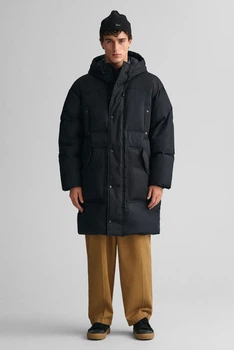 Чоловічий чорний пуховик ELONGATED MIXED Gant XL 7006374