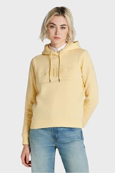 Жіноче жовте худі REG TONAL SHIELD Gant S 4203648