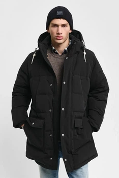 Чоловіча чорна пухова парку HEAVY DOWN MID LENGTH JACKET Gant XXL 7006464