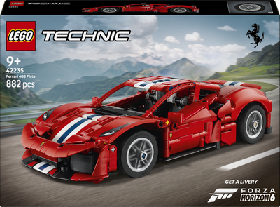Конструктор LEGO Technic Автомобіль Ferrari 488 PISTA 882 деталі (42235)