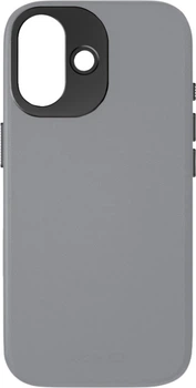 Etui plecki Yaxo Leather Gear Slim Case do Apple iPhone 17 Bohemian Gray (YMALGSLCI1701GY)