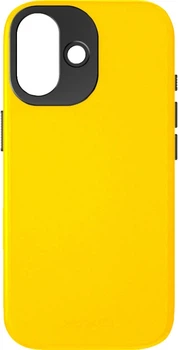 Etui plecki Yaxo Leather Gear Slim Case do Apple iPhone 17 Honey Yellow (YMALGSLCI1701YL)