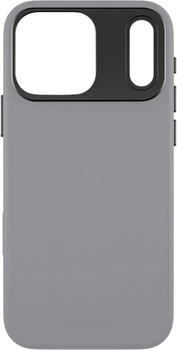 Etui plecki Yaxo Leather Gear Slim Case do Apple iPhone 17 Pro Max Bohemian Gray (YMALGSLCI17PM01GY)