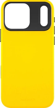 Etui plecki Yaxo Leather Gear Slim Case do Apple iPhone 17 Pro Max Honey Yellow (YMALGSLCI17PM01YL)