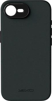 Etui plecki Yaxo Leather Gear Slim Case do Apple iPhone 17e Dusty Black (YMALGSLCI17E01B)