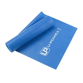 Лента-эспандер U-POWEX латекс 180 см 6.8 кг синяя