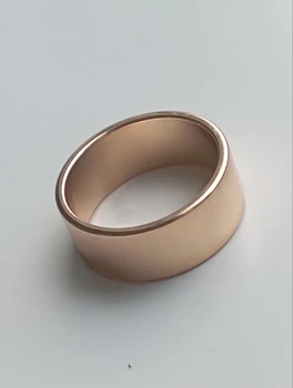 Обручка xuping американка 8 мм 22,5 р медичне золото
