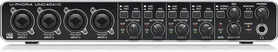 Аудіоінтерфейс / зовнішня звукова карта Behringer UMC404HD