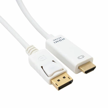 Кабель мультимедійний DisplayPort M to HDMI M 2.0m Extradigital (ek22180)