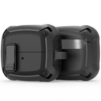 Ударопрочный футляр Dux Ducis Protective Case для Samsung Galaxy Buds 3 / 3 Pro Black