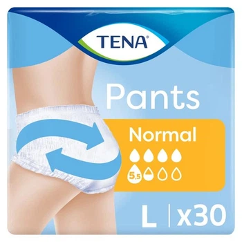 Подгузники-трусики для взрослых Tena Pants Normal (100-135 см) L 30 шт.