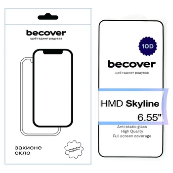Скло захисне BeCover HMD Skyline 10D (ek18067)