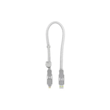 Дата кабель 6in1 inCharge XL 0.3m Rolling Square (ek20222)