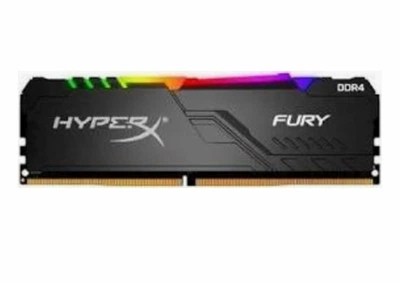 Оперативная память для ПК Kingston HyperX Fury RGB Black DDR4 16GB 2666MHz UDIMM PC4-2666 (HX426C16FB3A/16)