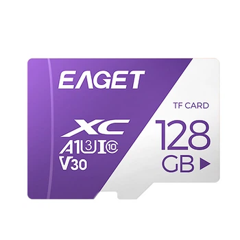 Карта пам'яті EAGET плата microSDXC 128GB UHS-I U3 V30 A1