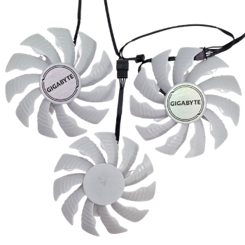 Вентилятор (кулер) Everflow 53924 для відеокарти RTX 3070-3090 Gigabyte Vision комплект 3шт (T129215SU)