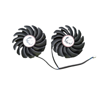 Вентилятор (кулер) Power Logic 3195 для відеокарт MSI Gaming GTX 1050 Ti комплект 2шт (PLD09210S12HH)