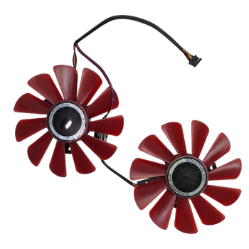 Вентилятор (кулер) First D 32201 для відеокарти XFX R9, RX 570-580 комплект 2шт (FDC10U12S9-C)