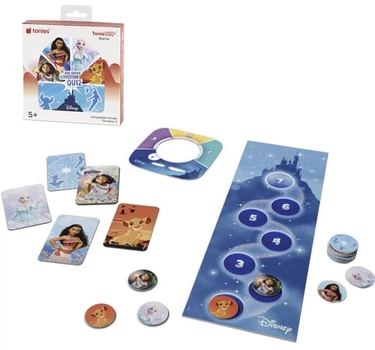 Інтерактивна настільна аудіогра Tonies Disney: Das große Kingdom Quiz для куба Toniebox (Німецька мова) (4251192167941)