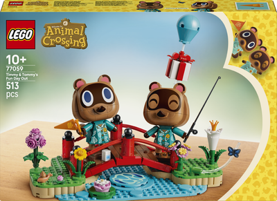 Конструктор LEGO Animal Crossing Веселий день Timmy і Tommy на природі 513 деталей (77059)