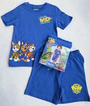 Детская пижама летняя Paw Patrol 110-116 см для мальчиков 376249