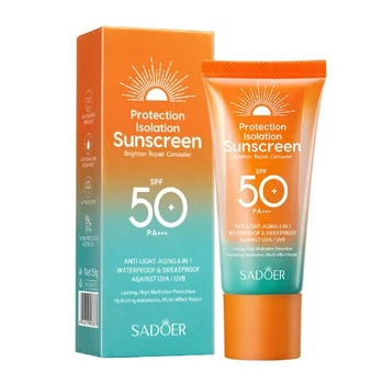 Солнцезащитный крем, SADOER SPF50+ РА+++