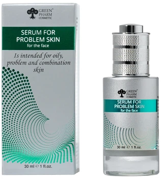 Сироватка для обличчя Green Pharm Cosmetic для проблемної шкіри 30 мл (4820182115837)