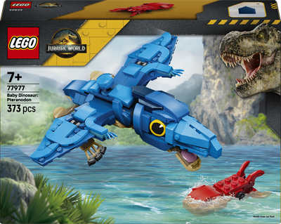 Конструктор LEGO Jurassic World Малюк динозавр: птеранодон 373 деталі (77977)