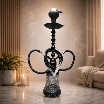 Кальян Hookah Berna Plus Black высотой 60 см на 2 персоны