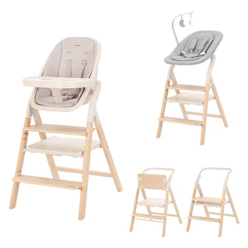 Стілець для годування + шезлонг CARRELLO Ergo CRL-16701 Sugar Beige