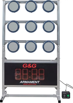 Мішень електронна G&G Armament 3x3 ETT Target System інтерактивна з таймером для страйкболу