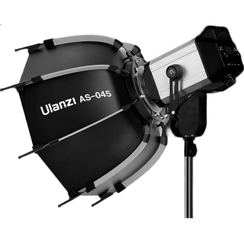 Портативний софтбокс Ulanzi 45 см з кріпленням на гарячий башмак, розсіювальна коробка для студійної фотографії, глибокий параболічний софтбокс, багатофункціональний зручний для фотозйомки, пряма трансляція, світло для краси