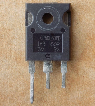 IGBT-транзистор IRGP50B60PD ( GP50B60PD , GP50B60PD1 , IRGP50B60PD1 , 50B60PD1-E ) оригинал демонтаж, TO247 б/у