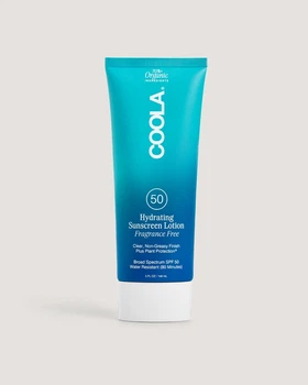 Зволожувальний сонцезахисний лосьйон для тіла та обличчя COOLA Hydrating Sunscreen Lotion SPF 50 Fragrance Free 148 мл