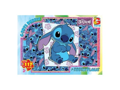 Пазл Stitch, G-Toys, 117 ел., SC618