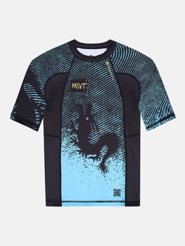 Детский рашгард Keep Fighting Kids Rashguard Short Sleeve YXS Цвет Черный (501380-210-YXS)