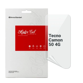 Гідрогелева плівка для смартфона TECNO Camon 50 4G ArmorStandart Clear (ARM91517)