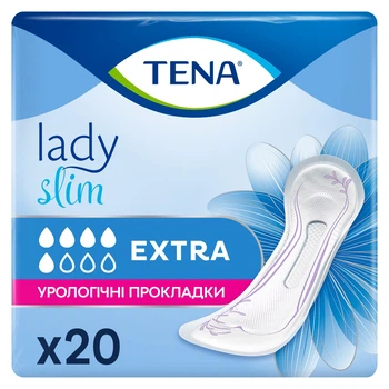 TENA Lady Slim Extra прокладки урологічні 20 шт.(7322541451299)