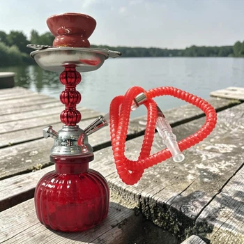 Кальян Hookah Sana Red высотой 26 см на 1 персону